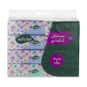 فول تایم دستمال کاغذی پک 8 عددی