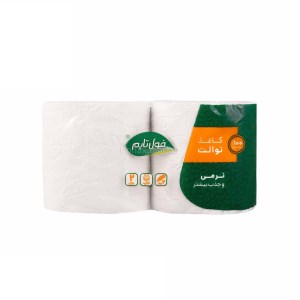 فول تایم دستمال توالت 4 لایه 2 رول