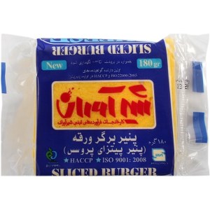شیر آوران پنیر تست چیزبرگر ورقه ای 180گ