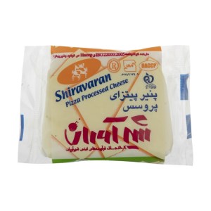 شیرآوران پنیر پیتزای پروسس ورقه ای 180گ