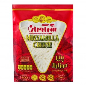 شیرآوران پنیر پیتزا رنده موزارلا 500گ