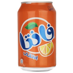 فانتا نوشابه پرتقالی قوطی 250م