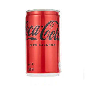 کوکاکولا نوشابه زیرو قوطی 150م
