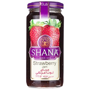 شانا مربا توت فرنگی 310 گرم