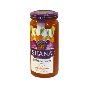 مربای هویج زعفرانی 310 گرم شانا