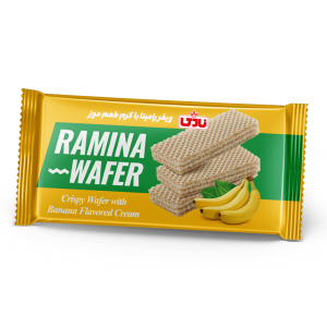 نادی ویفر رامینا کریسپی خانواده موز 125 گ