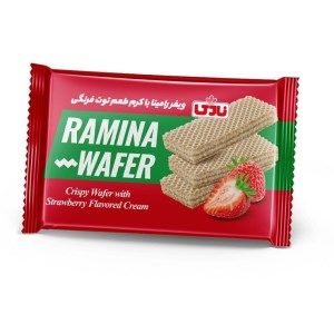 نادی ویفر رامینا کریسپی خانواده توت فرنگی 125گ