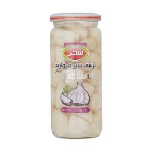 سحر سیر ترشی مروارید شیشه 500گ