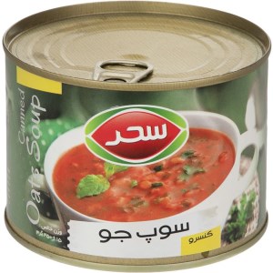 سحر کنسرو سوپ جو قوطی 450گ