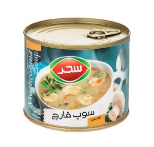 سحر کنسرو سوپ قارچ قوطی 450گ