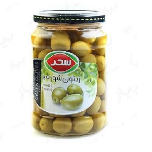 سحر زیتون شور شیشه 500 گرم