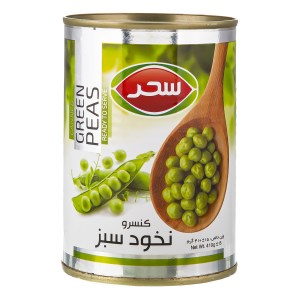 سحر کنسرو نخود سبز 410 گرم
