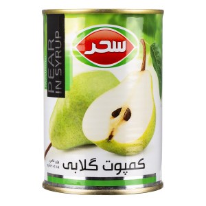 سحر کمپوت گلابی 410 گرم