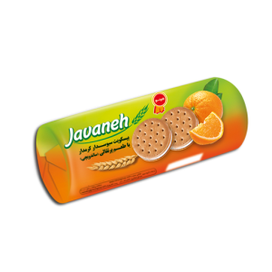 مینو بیسکویت کرمدار پرتقالی جوانه 185گ