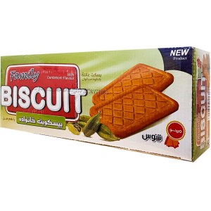 مینو بیسکوییت پذیرایی با طعم هل خانواده660 گ
