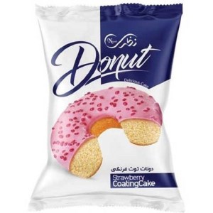 نظری کیک حلقه ای دونات توت فرنگی 53گ