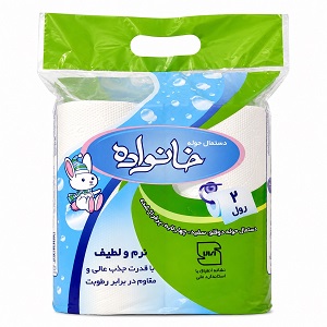 خانواده دستمال حوله 2 رول