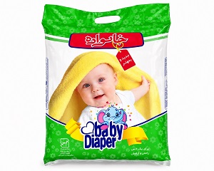 خانواده پوشک بچه سایز بزرگ20عددی