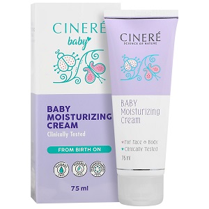 سینره کرم مرطوب کننده کودک مناسب صورت و بدن 75ml