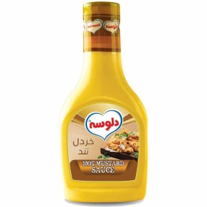 دلوسه سس خردل تند پت410گ