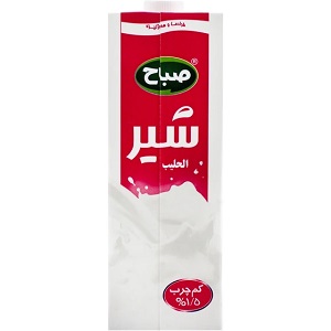 صباح شیر استریل کم چرب 1ل