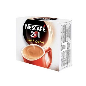 نستله پودر قهوه فوری بدون شکر تکی