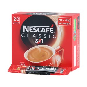 نسکافه پودر مخلوط قهوه فوری20عددی جعبه ای