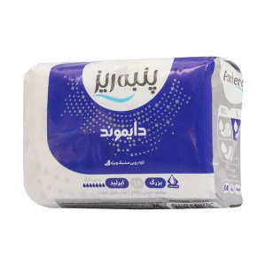 دایموند نوار بهداشتی مشبک پنبه ریز 8 عددی