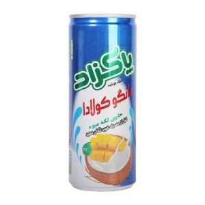 آبمیوه قوطی مانگوکولادا 240میل پاکزاد
