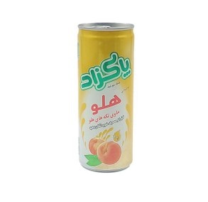 آبمیوه قوطی هلو 240میل پاکزاد