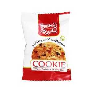 نادری کوکی کشمش و مغز گردو 35گرم