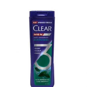 کلییر شامپو ضد شوره خنک کننده400میل