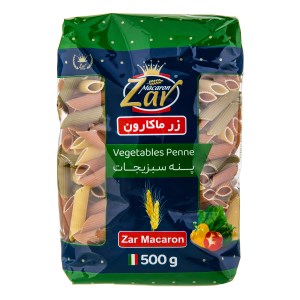 زرماکارون فرمی پنه ریگاته سبزیجات 500گ