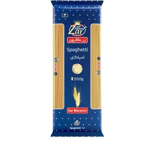 زرماکارون اسپاگتی 500گ قطر 1/7