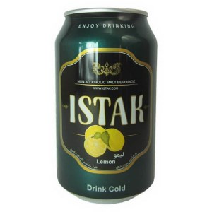 ایستک ماءالشعیر لیمو قوطی 330م