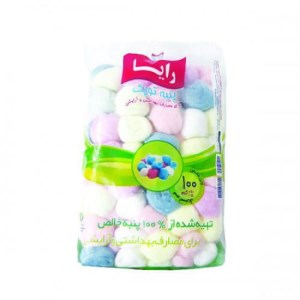 رایا پنبه رنگی 100 گ