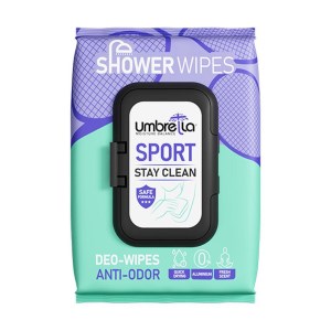 آمبرلا دستمال مرطوب خوشبوکننده بدن اسپرت 50ع