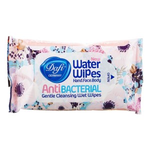 دافی دستمال مرطوب و پاک کننده دست و صورت 12 ع