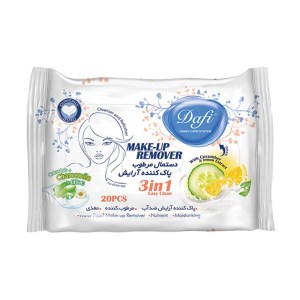 دافی دستمال مرطوب پاک کننده ارایش پ 20ع