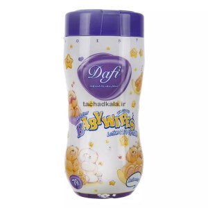 دافی دستمال مرطوب خرسی کمر باریک بدون اسانس