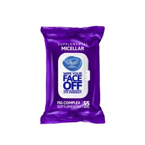 دافی دستمال مرطوب پاک کننده آرایش آنتی اکسیدان 55ع