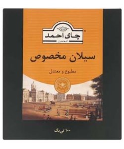 احمد چای مخصوص تی بگ100ع