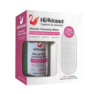 نیوساد میسلارواتر با پد پاک کننده (پوست حساس )250م