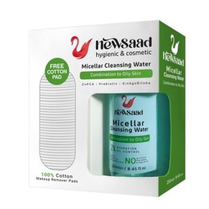 نیوساد میسلارواتر با پد پاک کننده ( پوست چرب)250م