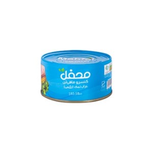 محفل کنسرو ماهی تن در آب نمک(رژیمی) 180گ