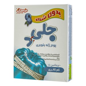 دراژه پودر ژله بلوبری رژیمی 25 گرم