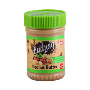 لودویگ کره بادام زمینی بدون شکر ونمک 400گ