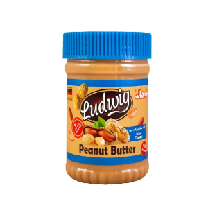 لودویگ کره بادام زمینی ساده 350گ