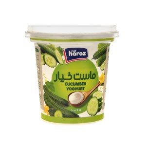 ماست چکیده خیار 750 گرم هراز