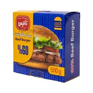 تانیس برگر مرغ ویژه60%